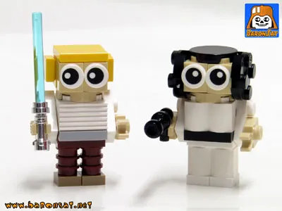 Star Wars mini brick figures moc lego